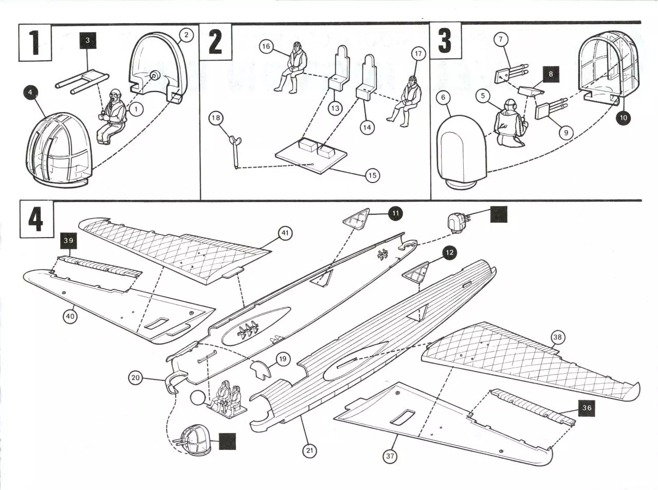 Page 2 of 5, Airfix 72 Vickers Armstrong Wellington B.III (04001 5)