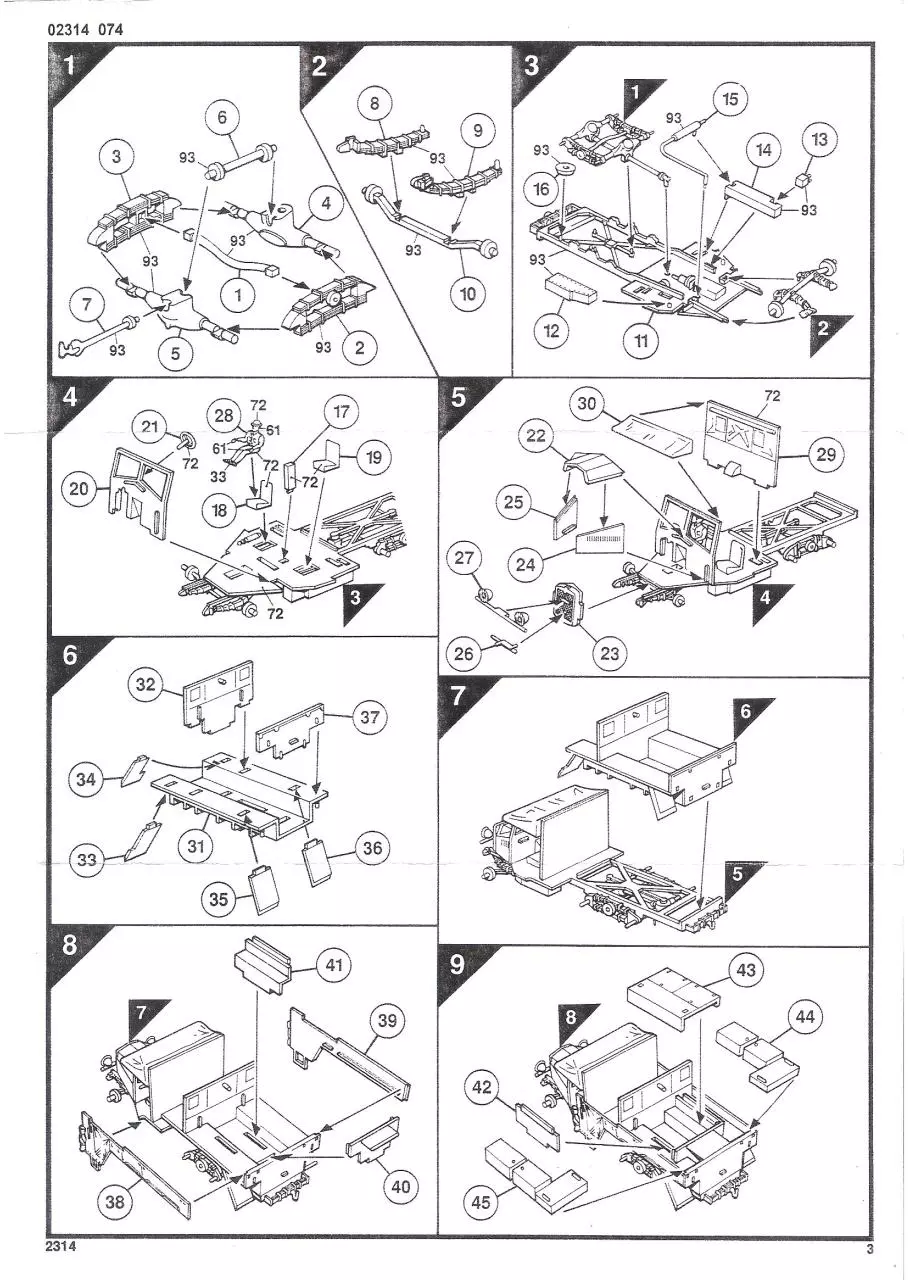 Page 3 of 6, Airfix 76 Bofors 40mm Gun & Tractor (02314)