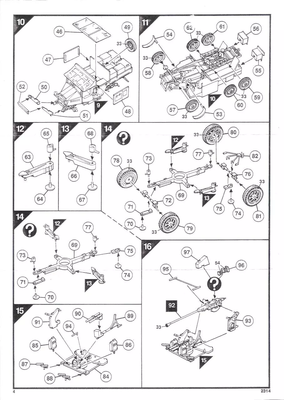 Page 4 of 6, Airfix 76 Bofors 40mm Gun & Tractor (02314)