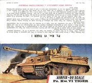Page 1, Airfix 76 Pz. Kw. VI Tiger I (A8V)