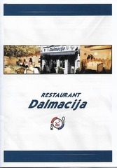 Page 1, Speisekarte Restaurant & Steakhaus Dalmacija