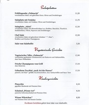 Page 4, Speisekarte Restaurant & Steakhaus Dalmacija