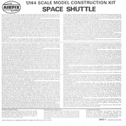 Page 1, Airfix 144 Space Shuttle (09172 1)