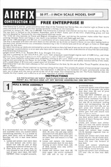 Page 1, Airfix 600 Free Enterprise II (F201S)