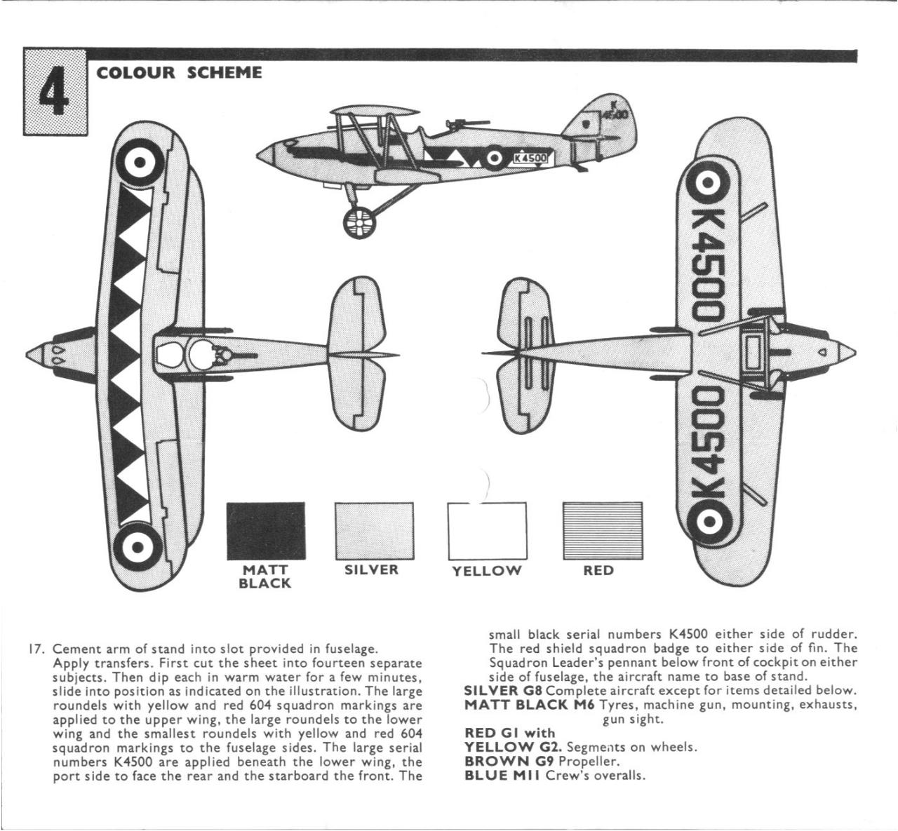 Document preview Airfix 72 Hawker Demon (132).pdf - page 4/4