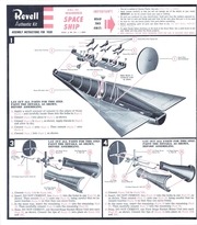 Page 1, Revell 96 XSL 01 Manned Spaceship (H 1800)
