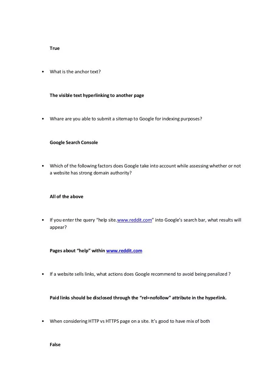 Page 3 of 7, Fiverr seo skill test answers