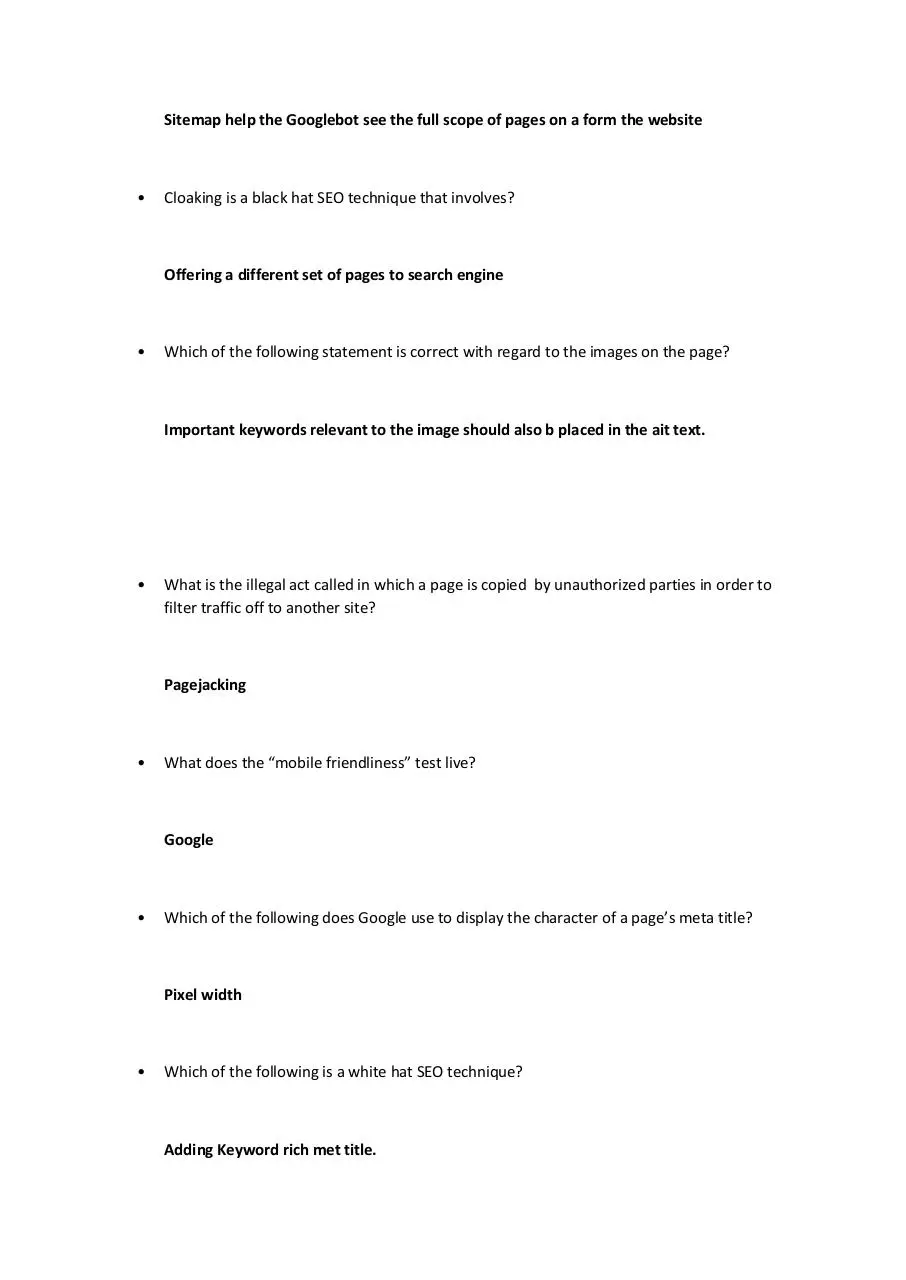 Page 5 of 7, Fiverr seo skill test answers