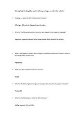 Page 5, Fiverr seo skill test answers