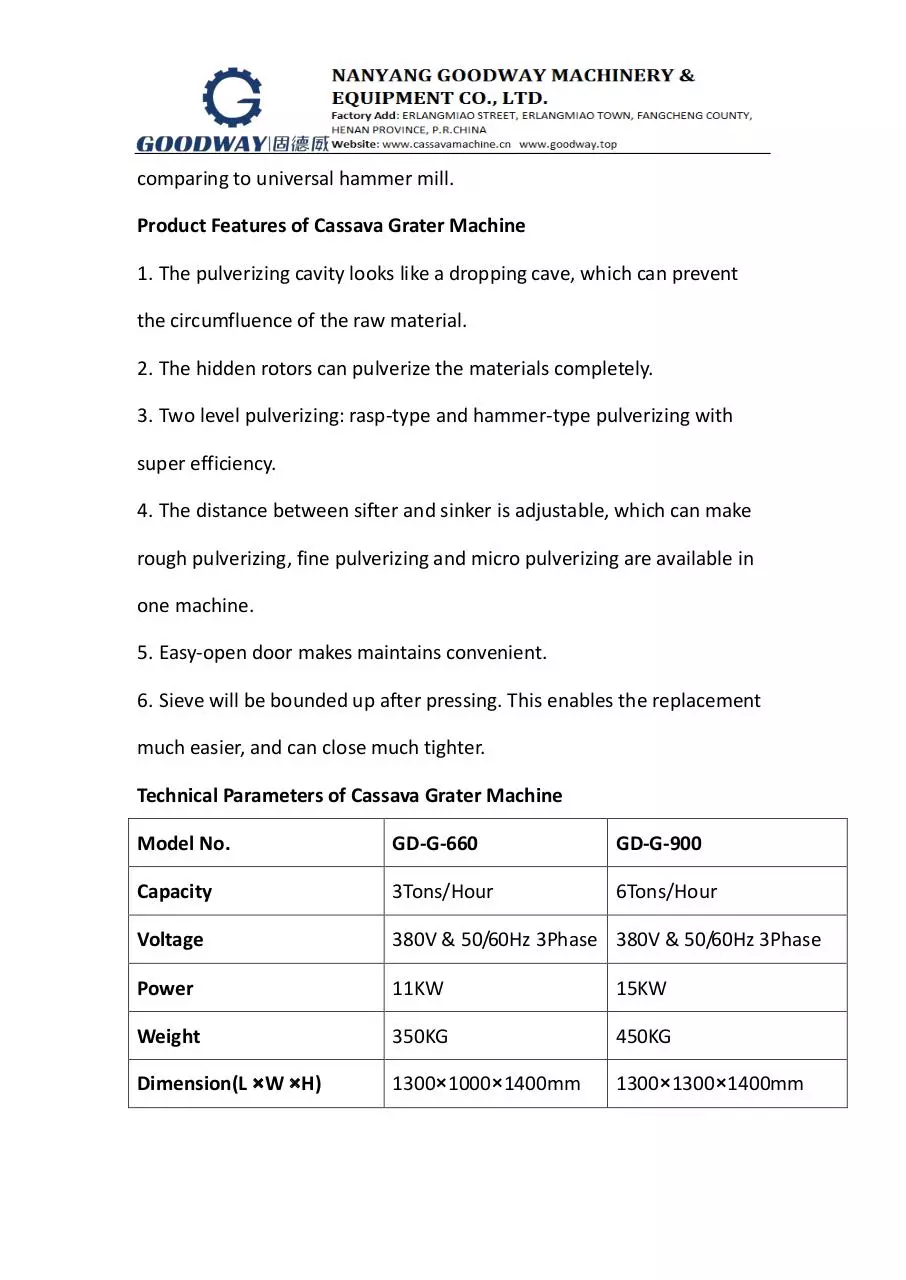 Page 2 of 2, cassava grating machine