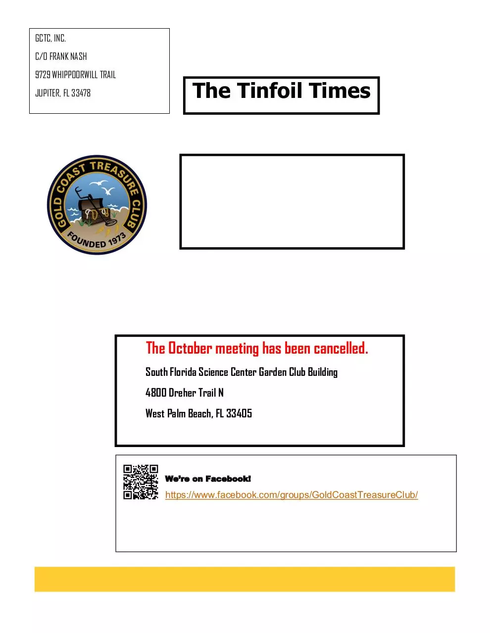 Page 4 of 4, 2020 September GCTC Newsletter