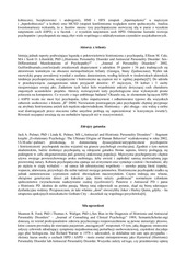 Page 5, HPD. Narcystyczny celebrytyzm czy kobieca psychopatia