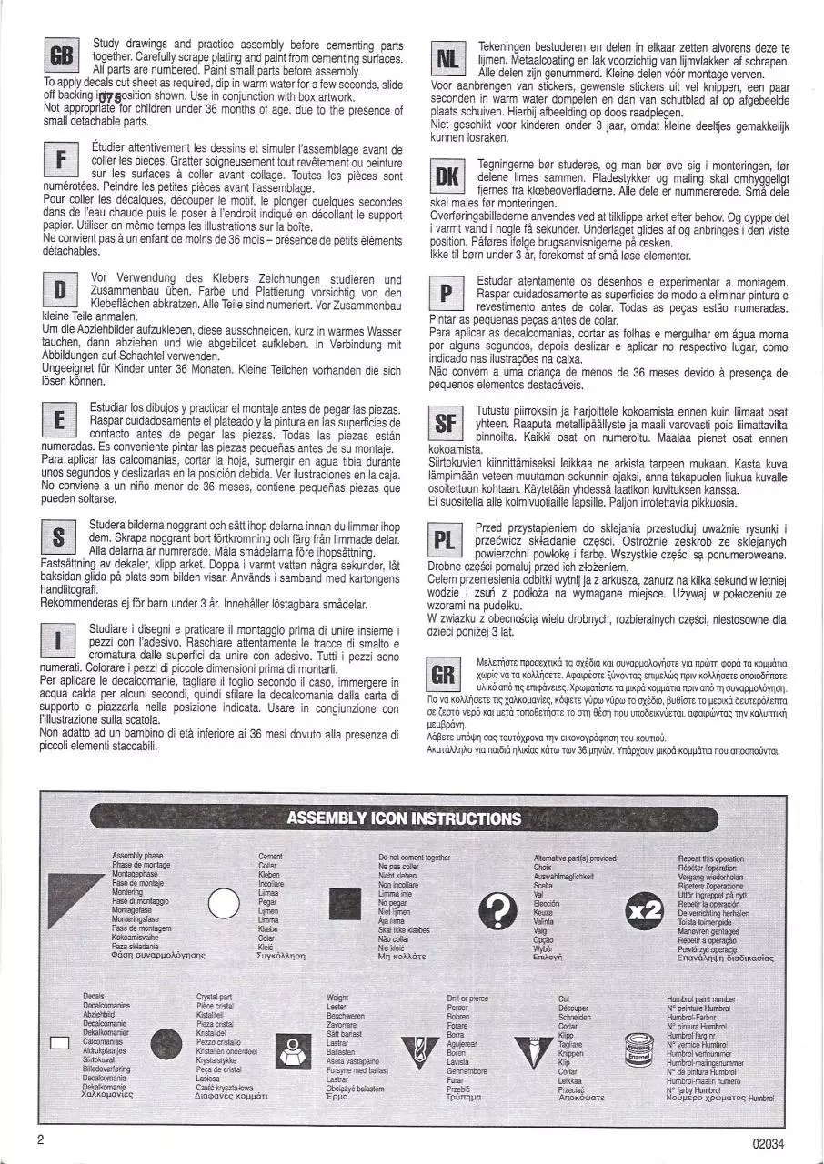 Page 2 of 6, Airfix 72 Douglas TBD 1 Devastator (02034)