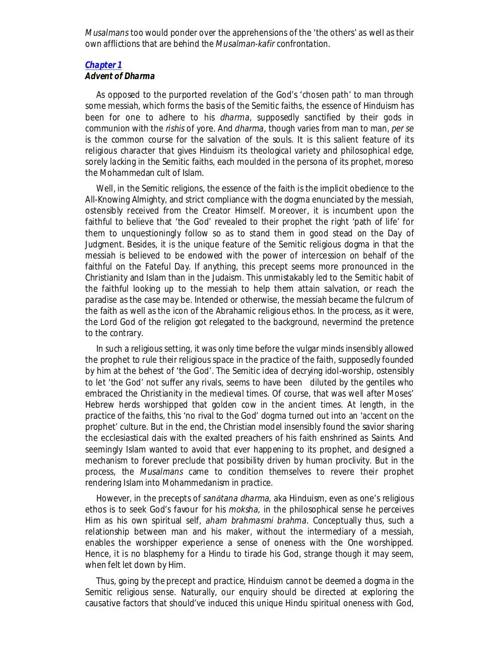 Page 5 of 156, Puppets of Faith Theory of Communal Strife (A Critical Appraisal of Islamic Faith, Indian Polity 'n More)