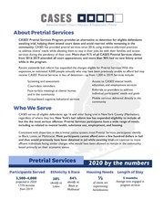 Page 1, Pretrial Services one pager