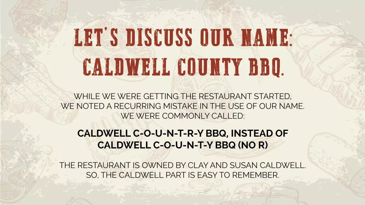 Page 2 of 6, Caldwell County BBQ By Any Other Name