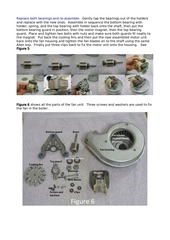 Page 4, boiler fan bearings replacement instructions