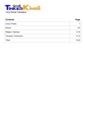Page 2, TK Catalogue