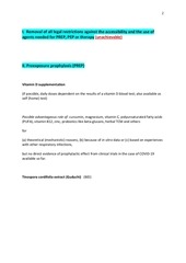Page 2, Concept for therapy of COVID 19