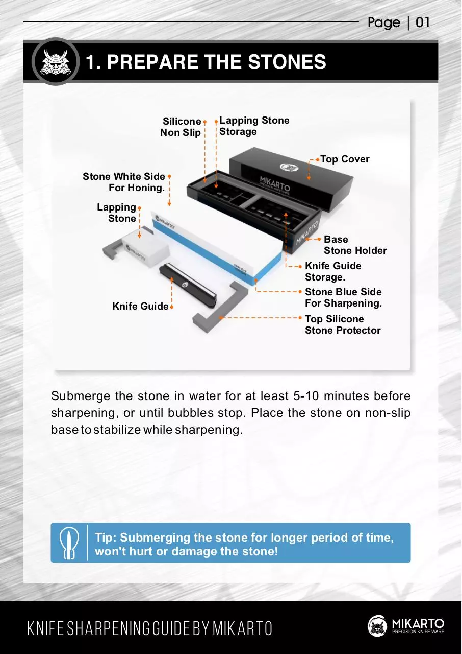 Page 3 of 10, sharpening guide