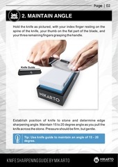 Page 4, sharpening guide