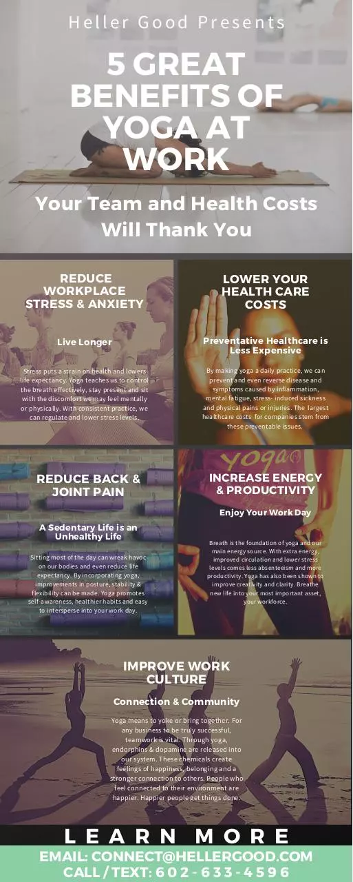 Document preview - 5 great benefits of yoga at work.pdf - Page 1/1