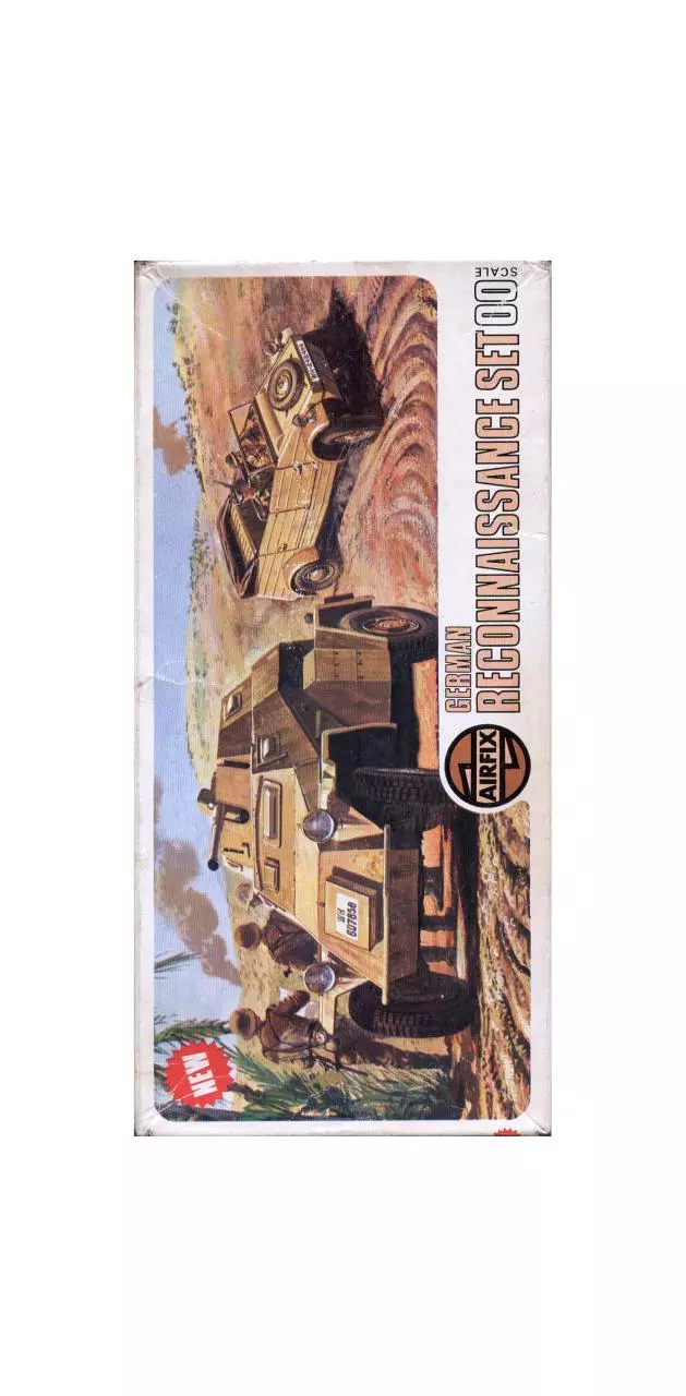 Page 3 of 3, Airfix 76 German Reconnaissance Set (02312 6)