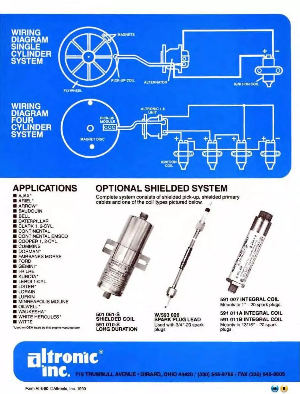 Page 2 of 2, Altronic A1 Blltn 08 1990
