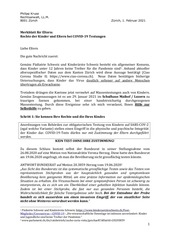 Page 1, Merkblatt Eltern Kinder Covid (RA Kruse 01.02.2021)