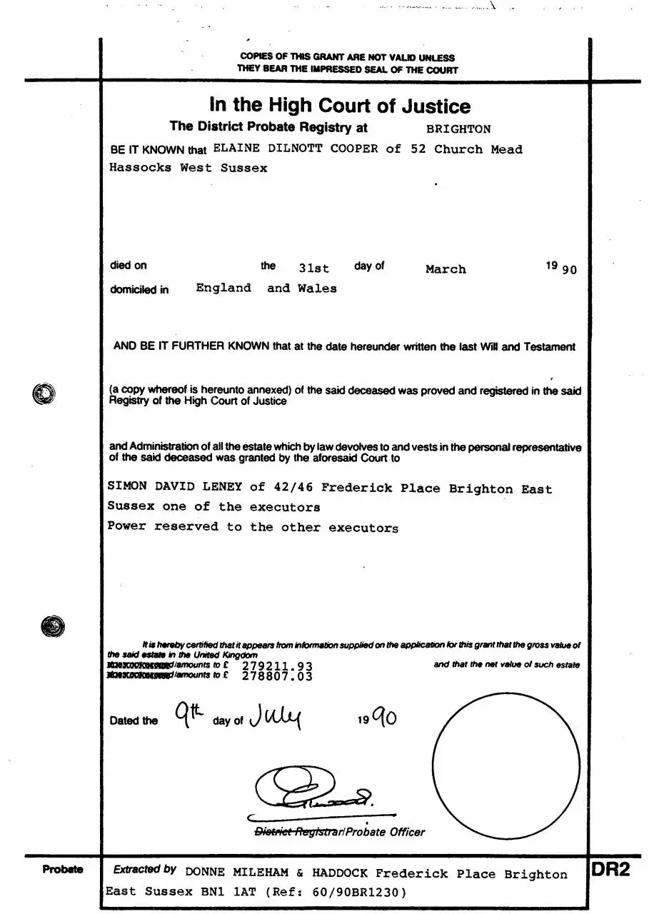 Page 1 of 5, COW514324g
