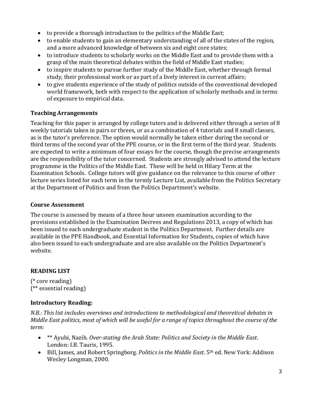 Page 3 of 31, 211 Politics in the Middle East 2019 20[2]