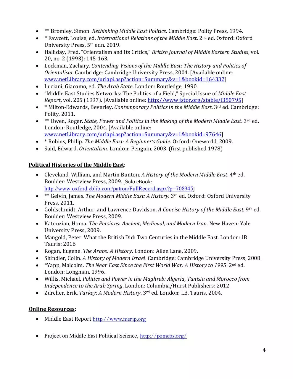 Page 4 of 31, 211 Politics in the Middle East 2019 20[2]