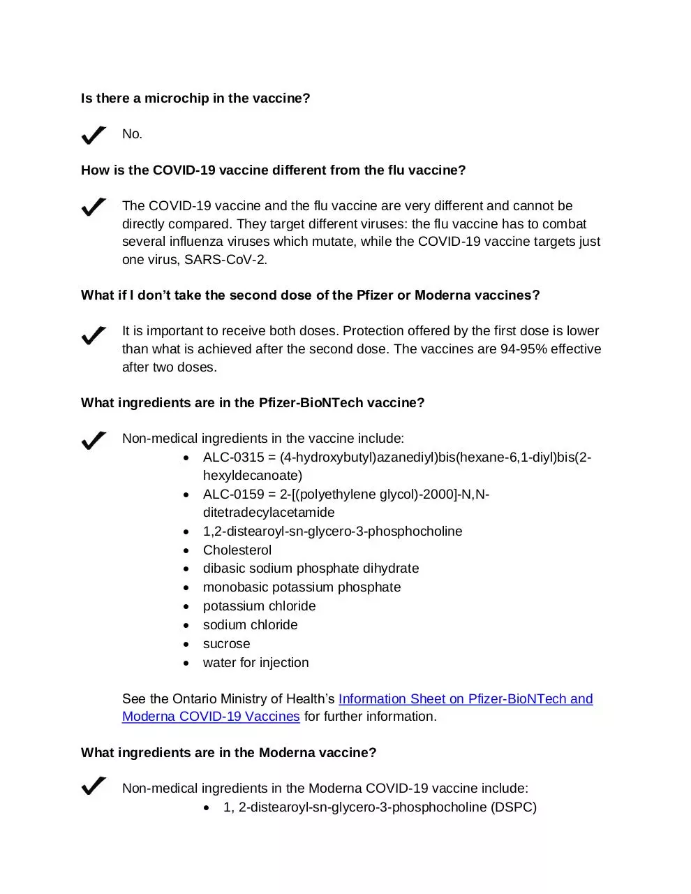 Page 2 of 8, COVID 19 Vaccines Fact Sheet 20210129