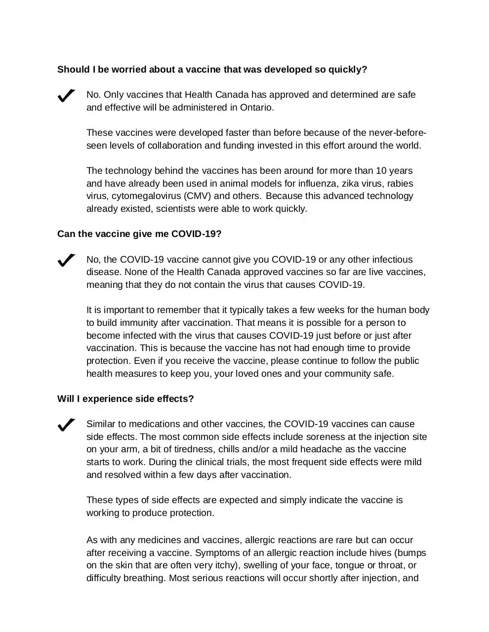 Page 4 of 8, COVID 19 Vaccines Fact Sheet 20210129