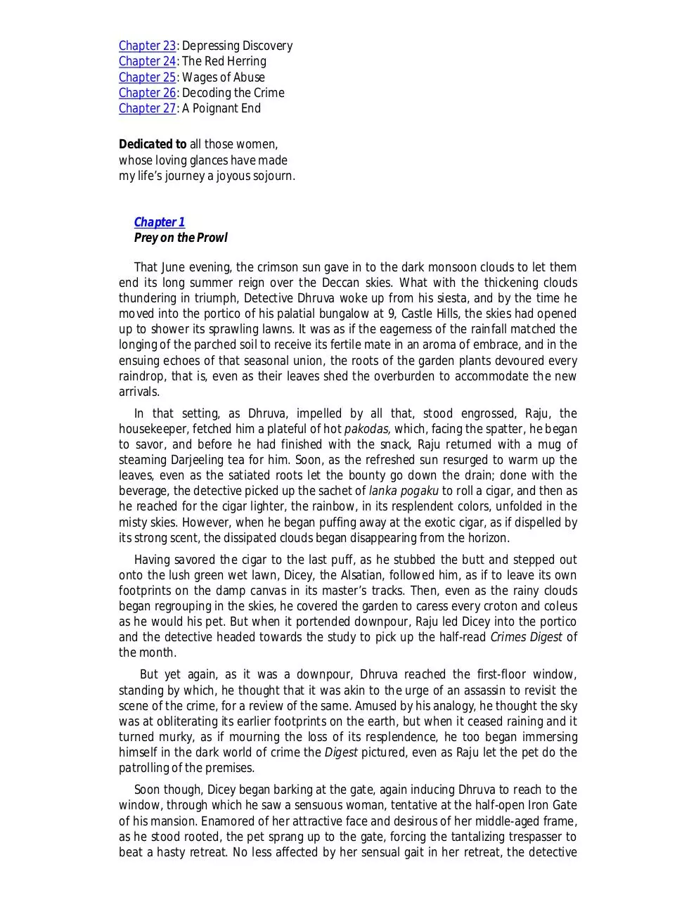 Page 3 of 60, Prey on the Prowl A Crime Novel