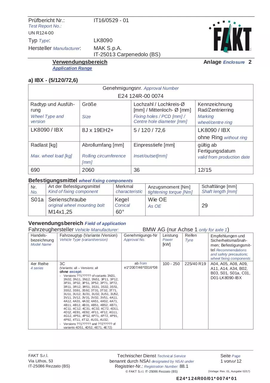 Page 5 of 15, E24 124R 000074