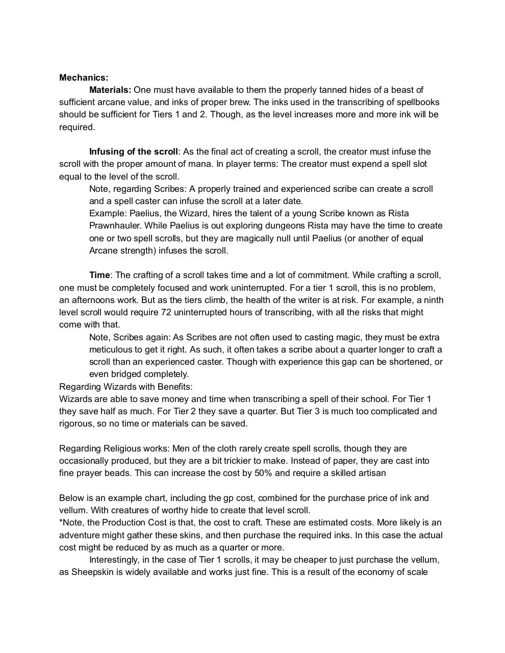 Page 2 of 3, Crafting Spell Scrolls