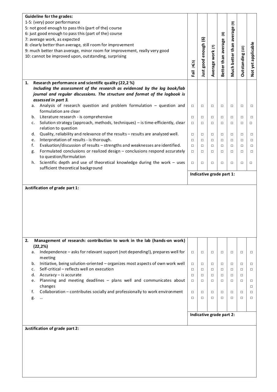 Page 2 of 4, midterm assessment form