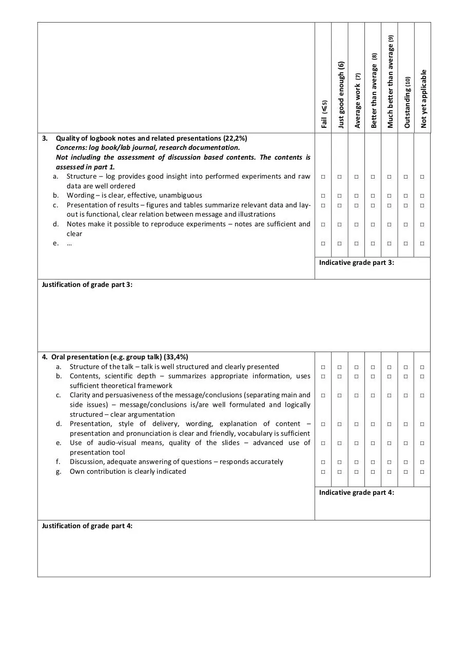 Page 3 of 4, midterm assessment form