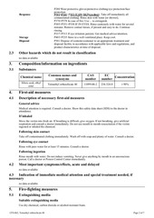 Page 2, cfs 062 tetraethyl orthosilicate 40 ghs sds
