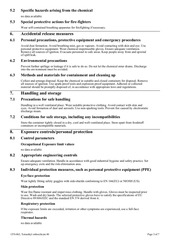 Page 3, cfs 062 tetraethyl orthosilicate 40 ghs sds