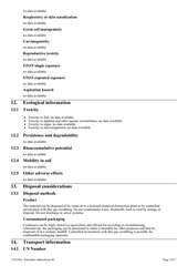 Page 5, cfs 062 tetraethyl orthosilicate 40 ghs sds
