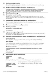 Page 3, cfs 096 3 mercaptopropyltriethoxysilane ghs sds