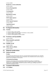 Page 5, cfs 250 propyltrimethoxysilane ghs sds