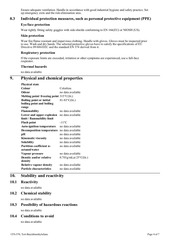 Page 4, cfs 570 tert butyldimethylsilane ghs sds