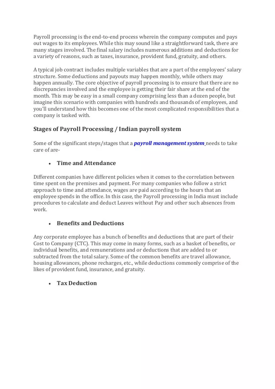 Page 2 of 4, How Does Payroll Processing Works in India