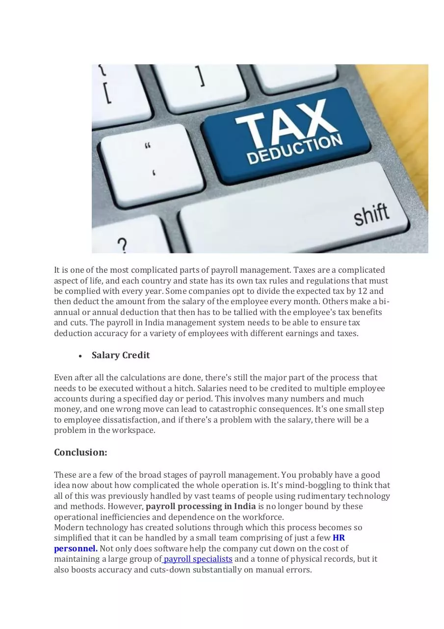 Page 3 of 4, How Does Payroll Processing Works in India