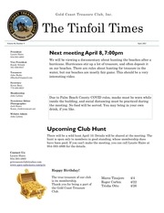 Page 1, 2021 April GCTC Newsletter