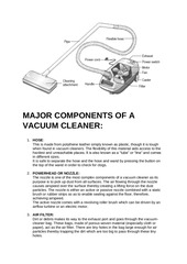 Page 2, 5 Significant Components Of A Vacuum Cleaner