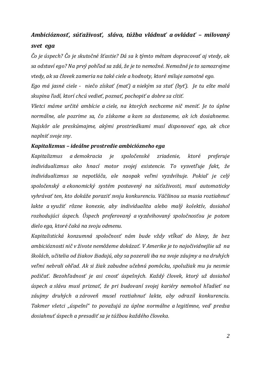 Page 2 of 25, Ego najväÄÅ¡í nepriateÄ¾ Äloveka 2